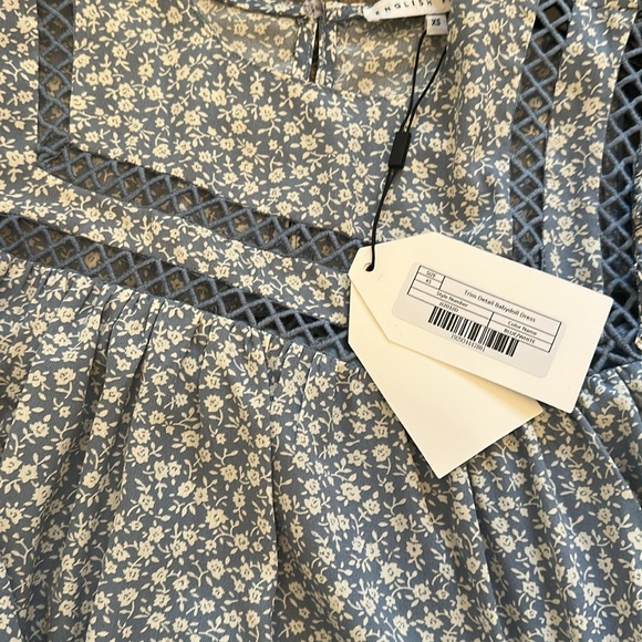 English Factory Tiered Detail Babydoll Dress - Picture 4 of 4